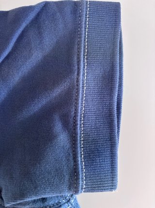 Polo Abercrombie & Fitch blu S uomo buone condiz