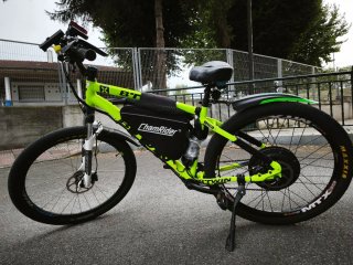 Bicicleta eléctrica BTWIN usada