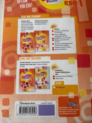 Libro de inglés primero eso, gratis el workbook