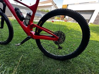 Bicicleta de Montaña Roja