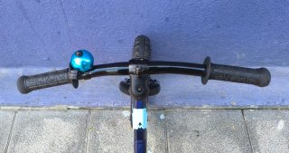 Bicicleta Monty equilibrio 12 azul