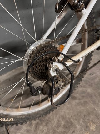 Bicicleta Rockrider ST 120 20 Blanca
