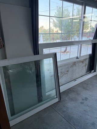 Puertas de madera con lamas