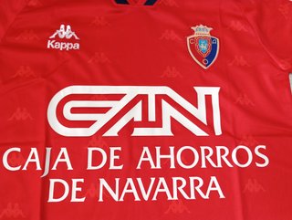 Camiseta Osasuna Kappa Retro .