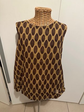 Blusa donna cotone fantasia