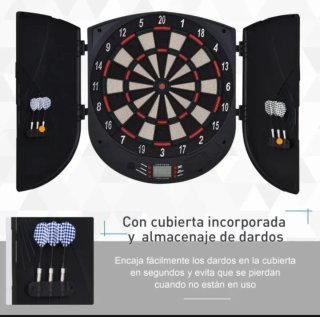 Diana Electrónica HOMCOM con Puertas