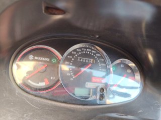 Suzuki Burgman 125 Maxi Scooter Plata