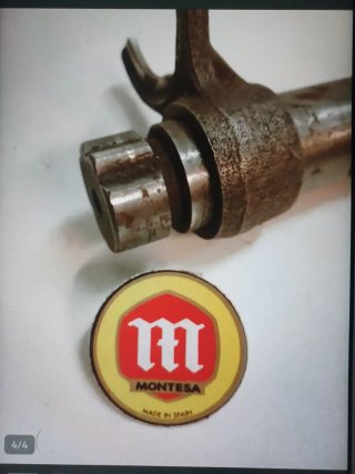 Horquilla y eje Mando Horquillas Montesa Ref.035
