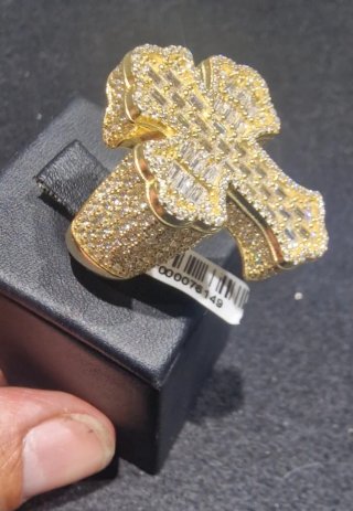 Sello Oro 18kt Cruz