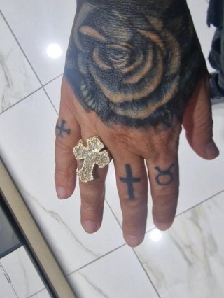 Sello Oro 18kt Cruz