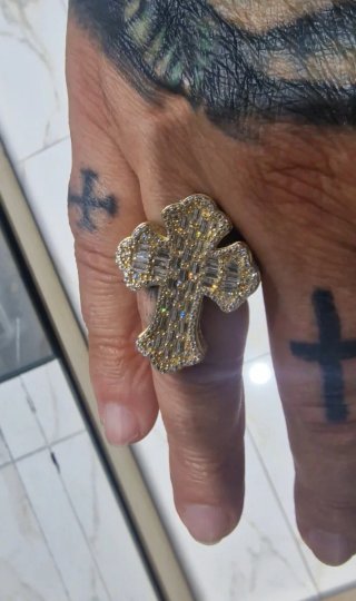 Sello Oro 18kt Cruz