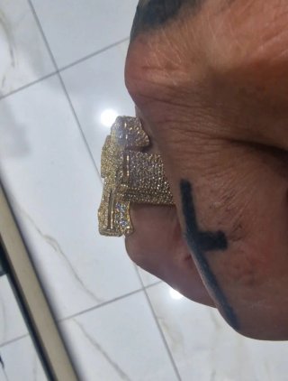 Sello Oro 18kt Cruz