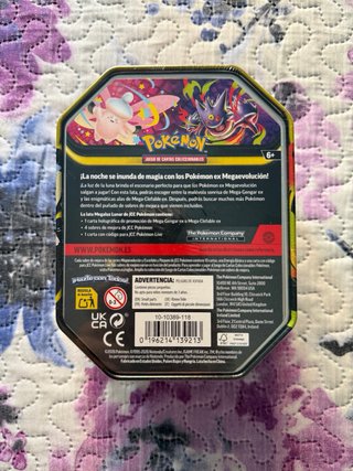 Lata Pokémon TCG Mega-Clefable EX