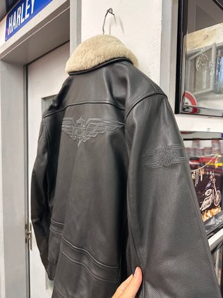 Giacca Pelle Harley-Davidson Nera