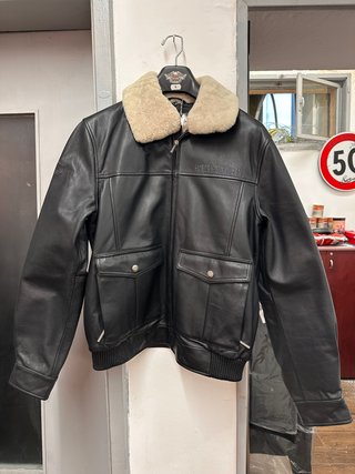 Giacca Pelle Harley-Davidson Nera