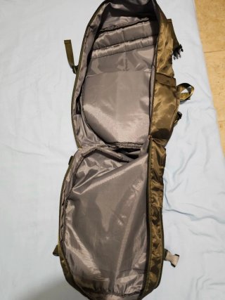 Mochila de cabina verde militar