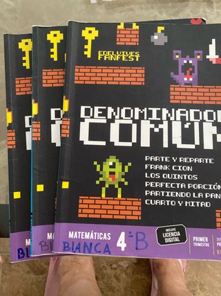 Matemáticas 4, Primaria. Línea 2, Fanfest