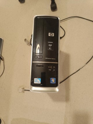 Ordenador HP Pavilion Slimline Negro/Plata