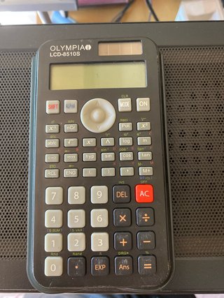 Calculadora Olympia LCD-8510S Solar