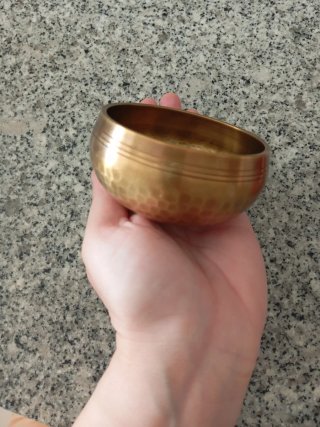 Taça Tibetana com Baqueta e Almofada