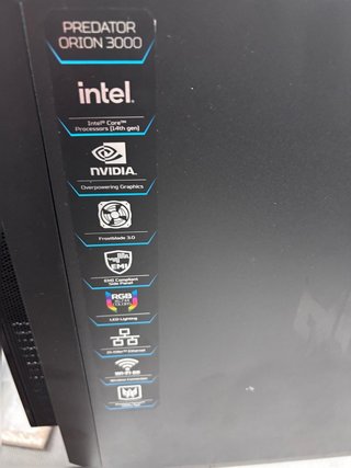 Predator Orion3000 i7-14700F 16GB-1T RTX4070 SUPER