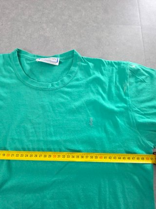 T-shirt Yves Saint Laurent Verde Taglia L