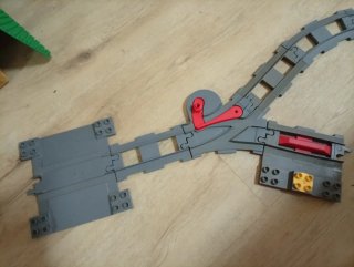 LEGO Vías de Tren Desvío
