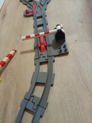 LEGO Vías de Tren Desvío