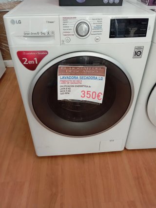 LAVADORA SECADORA LG 8/5 KG