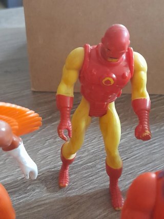Figuras Marvel Superhéroes 1984 (6 uds)