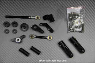 Estriberas retrasadas DUCATI DIAVEL 1200 2011 2018
