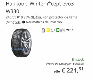 Neumáticos Invierno BMW M2