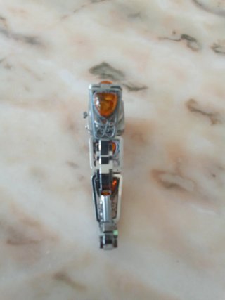 Reloj Chaica Plata y Ámbar Soviético 1970