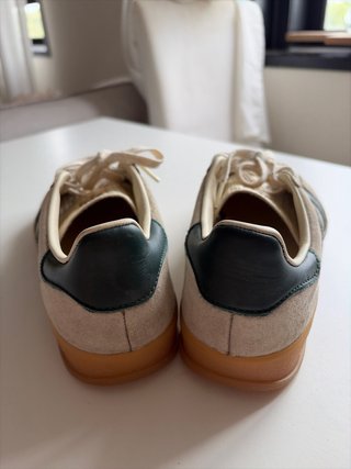 Zapatillas Adidas Gazelle Beige/Verde