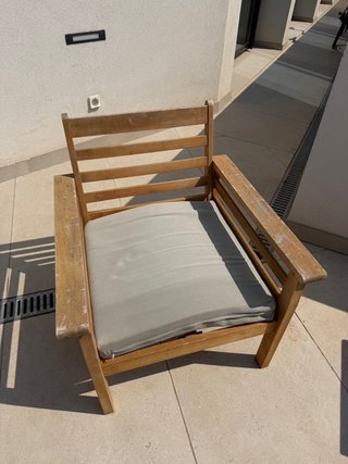 Conjunto Muebles Terraza Madera