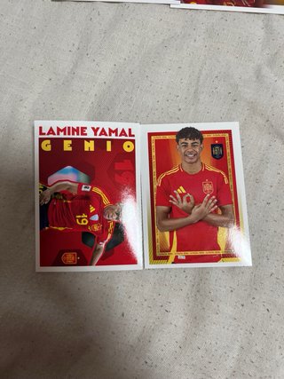Cromos Selección España Mundial