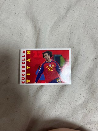 Cromos Selección España Mundial