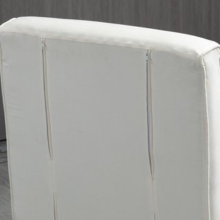 Sofá Cama Individual 3 en 1 Con Respaldo Reclinable En 5 Niveles Y Cojín, Sofá Cama Individual Plegable Para Sala Y Salón En Ante Y Acero, 65X69X80 Cm, Crema