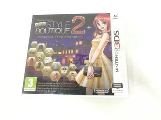 Videojuego Nintendo 3Ds Style Boutique 2