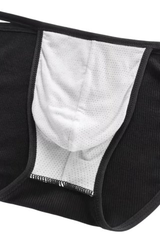 Slip nero da Uomo Taglia L