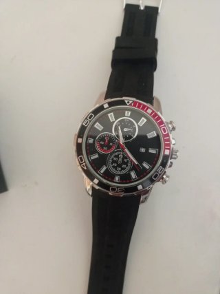 Reloj Tom Miller Negro y Rojo