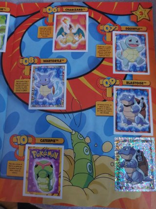 Álbum Cromos Pokémon Merlin