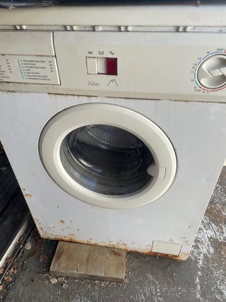 Regalo lavadora para chatarra