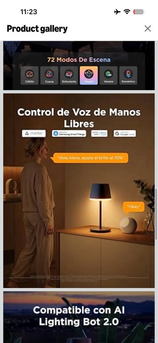 Govee RGBICWW Bedside Table Lamps, LED Bedside Lam