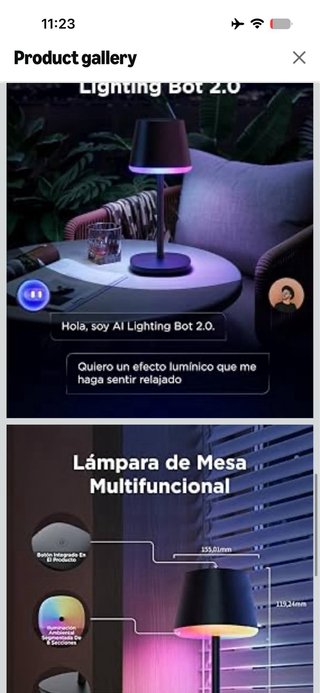 Govee RGBICWW Bedside Table Lamps, LED Bedside Lam