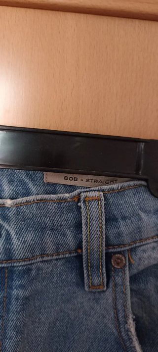 Pantalón vaquero Mango hombre azul
