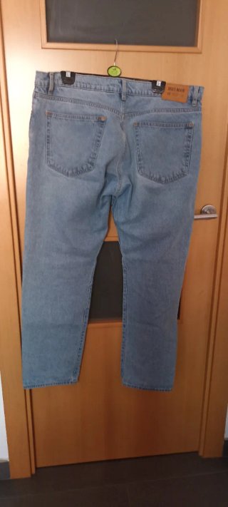 Pantalón vaquero Mango hombre azul