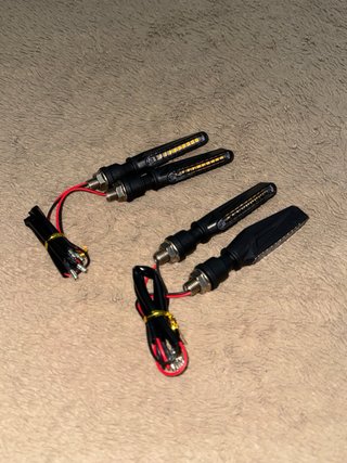 Luces intermitentes LED moto 4 unidades