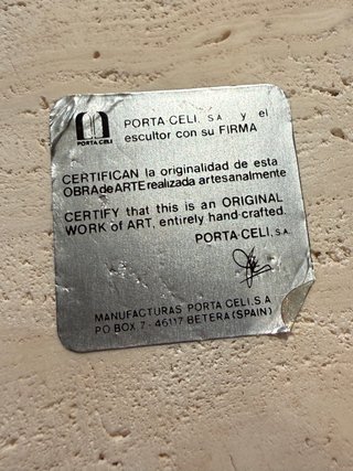 Escultura Cerámica Feliciano