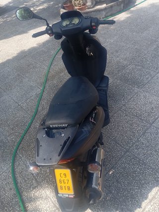 Keeway Focus 49cc Scooter Negra